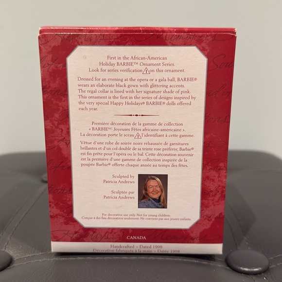 * Vintage * Hallamark| Barbie Collector Series Ornament- 1998 - Picture 7 of 10